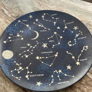 Christian Siriano New York 100% melamine blue serving dish constellations ⭐️NWOT